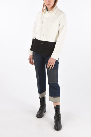 Two Tone Saharan Stretch Denim Jacket