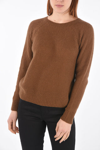 Crew Neck Cashmere Blend SATRAPO Sweater