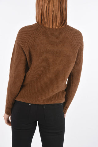 Crew Neck Cashmere Blend SATRAPO Sweater