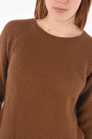 Crew Neck Cashmere Blend SATRAPO Sweater