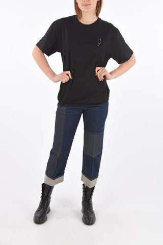 T-Shirt con Patch THUNDERBOLT in Spugna