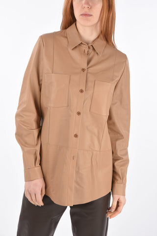 Standard Collar Saharan Leather Shirt