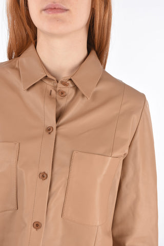 Standard Collar Saharan Leather Shirt