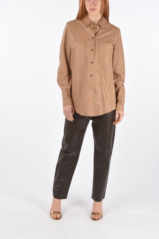 Standard Collar Saharan Leather Shirt