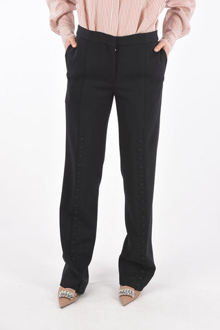 Pantaloni Palazzo LUNA con Spacchi Frontali
