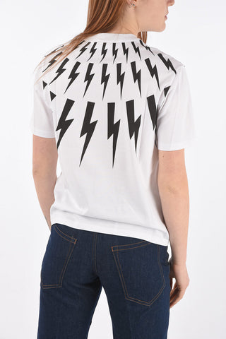 T-Shirt FAIR ISLE THUNDERBOLT in Cotone