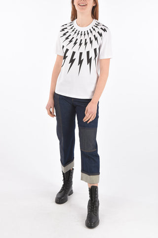 T-Shirt FAIR ISLE THUNDERBOLT in Cotone
