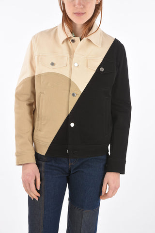 Three Tone Saharan Denim Jacket