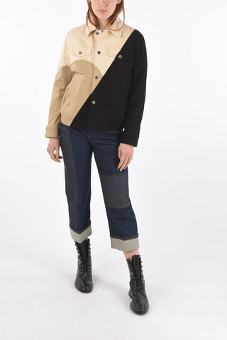 Three Tone Saharan Denim Jacket