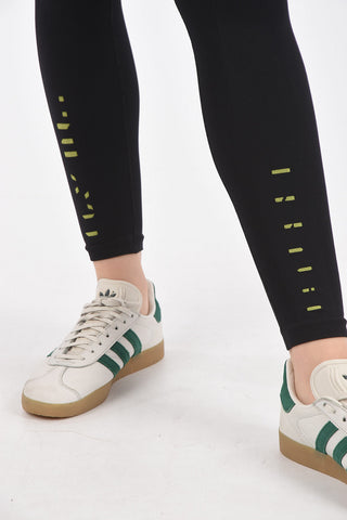 Athleisure Leggings with Fluo Details