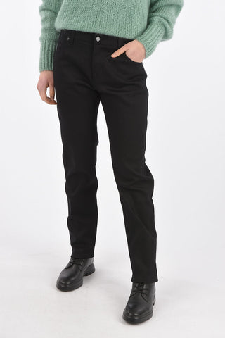 5 Pocket REGULAR FIT Denims with Belt Loops and Embroidered Logo