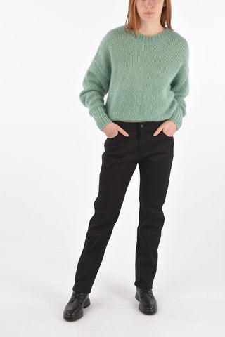 5 Pocket REGULAR FIT Denims with Belt Loops and Embroidered Logo