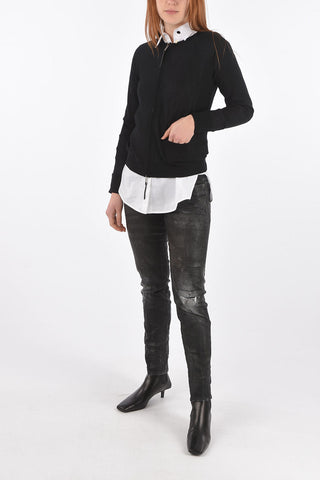 Full Zip Sweater with Pocket