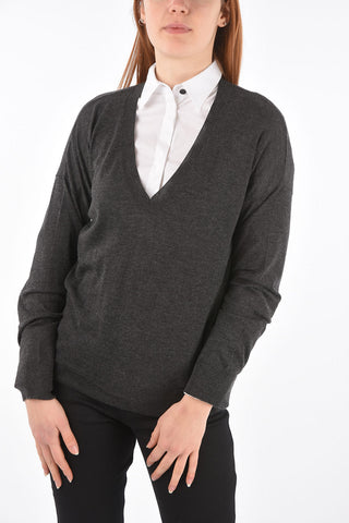 V Neck Cashmere Sweater