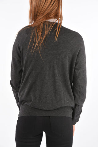 V Neck Cashmere Sweater