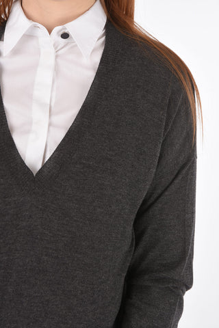 V Neck Cashmere Sweater