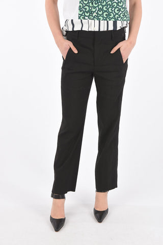 4 Pocket Side Satin Band Pants