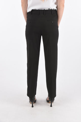 4 Pocket Side Satin Band Pants