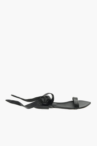 Cuir Sole Leather Flat Sandals