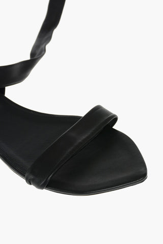 Cuir Sole Leather Flat Sandals