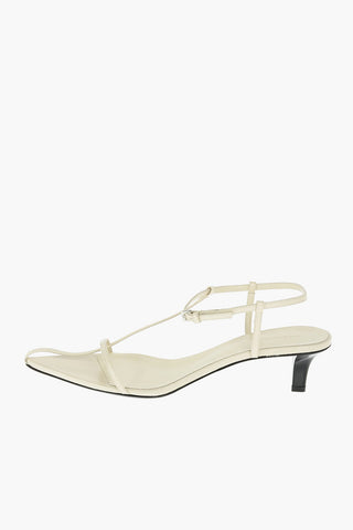 Cage Design Leather Sandals