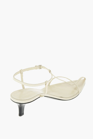 Cage Design Leather Sandals