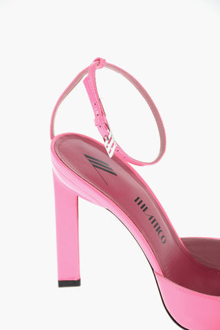 Patent Leather Ankle-Strap Pumps