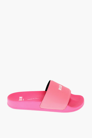 Printed Logo Rubber Slippers