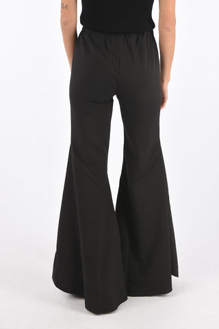 COUTURE TAKE EVERYTHING high-rise waist drawstring waist bootcut pants