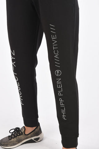 PROJECT XYZ rhinestone embellished Jogger pants