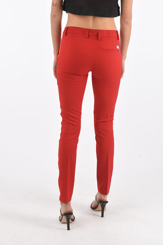 Pantalone MORVANA VERDE con ricamo