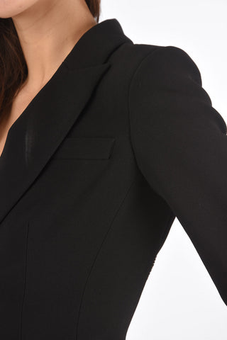 COUTURE rhinestone embellished THIS PASSION INSIDE 1-button blazer