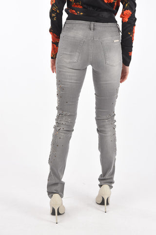 Slim Fit distressed BACLIFF jeans