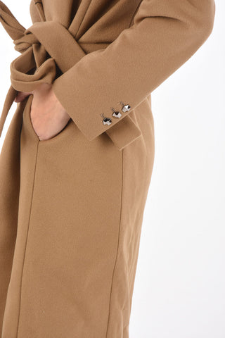COUTURE Chesterfield LONGEST SKULL Coat with Belt