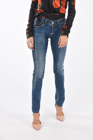 jeans slim fit BAD DECISIONS in denim stretch