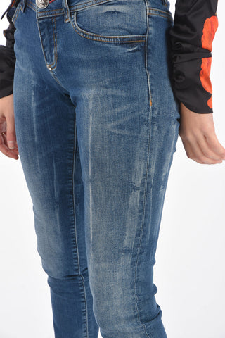 jeans slim fit BAD DECISIONS in denim stretch