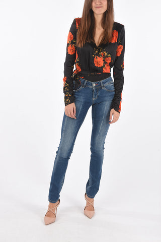 jeans slim fit BAD DECISIONS in denim stretch