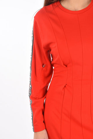 COUTURE double zip side YOU ARE TOO FAST day asymmetric dress