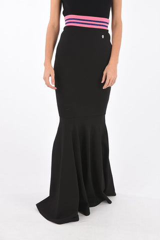 COUTURE gonna a sirena floor I LOVE IT con zip laterale
