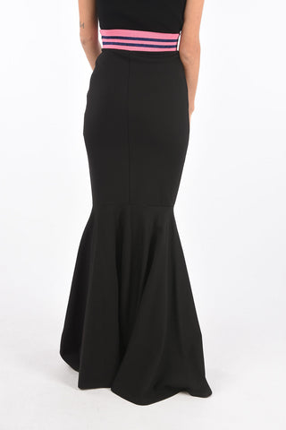 COUTURE gonna a sirena floor I LOVE IT con zip laterale