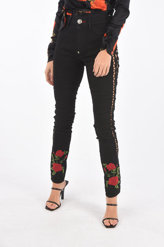 cut out side details High Waist ELICIA PRIT Jegging