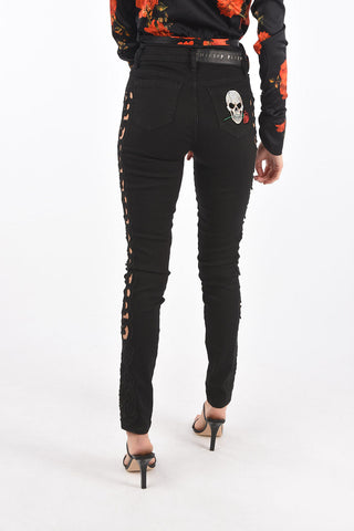 cut out side details High Waist ELICIA PRIT Jegging