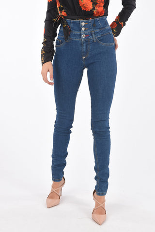 jeans New DOMINIZZA slim fit a vita alta