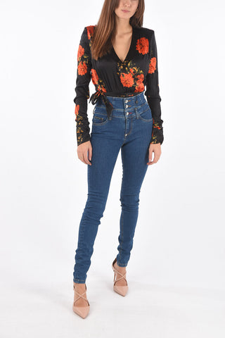 jeans New DOMINIZZA slim fit a vita alta