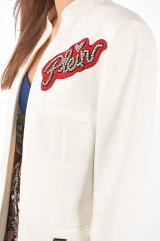 COUTURE embroidered PORTIA QUEEN center vent jacket