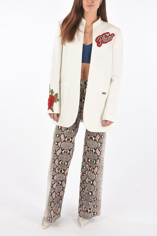 COUTURE embroidered PORTIA QUEEN center vent jacket