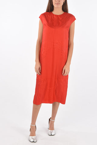 MM0 vestito shift girocollo