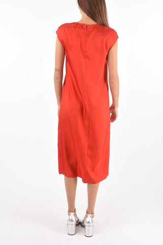MM0 vestito shift girocollo