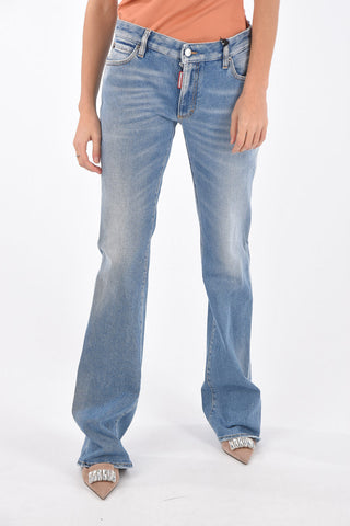 5 Pocket Medium Waist FLARE Bottom Denims 25cm