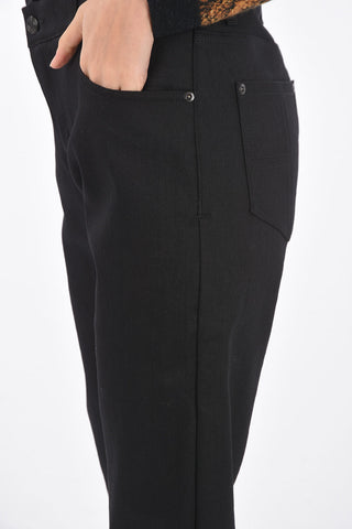 5 Pocket REGULAR FIT Denims with Belt Loops and Embroidered Logo